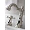 Kingston Brass FSC1979BX Widespread Bathroom Faucet with Pop-Up Drain, Polished Nickel FSC1979BX - alternate 2
